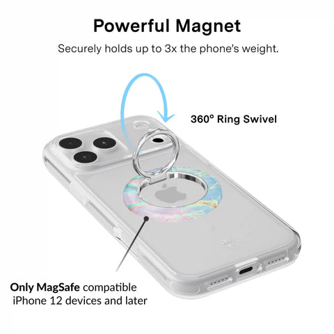 Holo Moonstone MagSafe Grip Ring