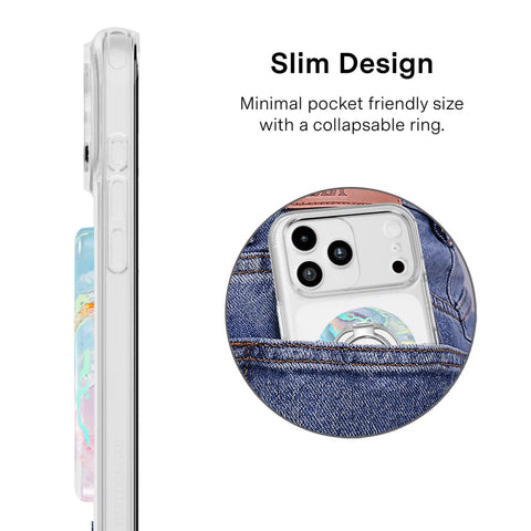 Holo Moonstone MagSafe Grip Ring