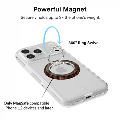 It Girl Leopard MagSafe Grip Ring