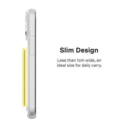Butter Yellow MagSafe Wallet