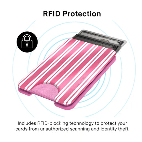 Candy Cane Stripes MagSafe Wallet