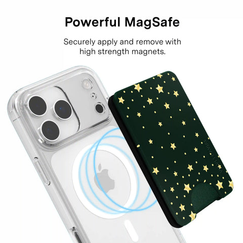Evergreen Stars MagSafe Wallet