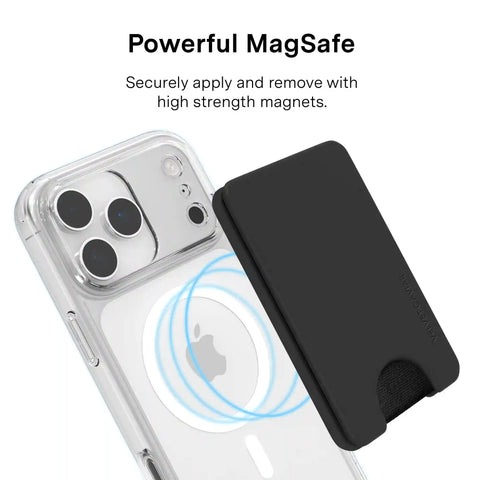 Just Black MagSafe Wallet
