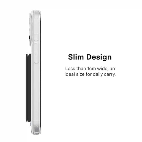 Just Black MagSafe Wallet