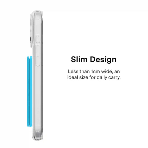 Light Blue MagSafe Wallet