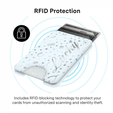 Lucky Girl Holo MagSafe Wallet