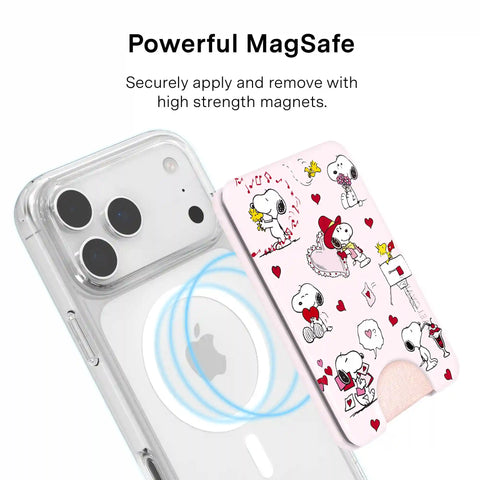 Snoopy Lovely Moods MagSafe Wallet