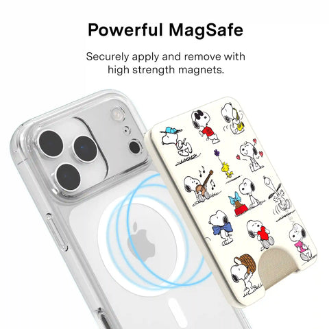 Snoopy Moods MagSafe Wallet