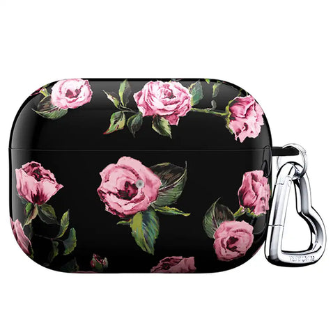 Pink Rose Floral AirPod Case