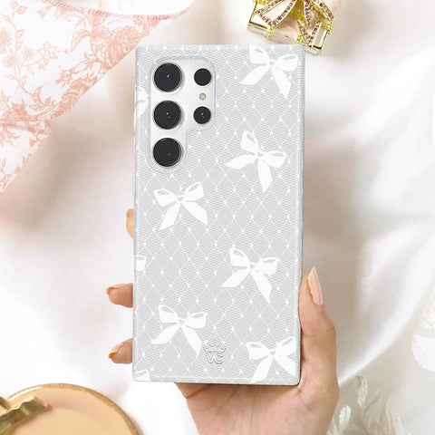 Vintage Lace Bows Samsung Case