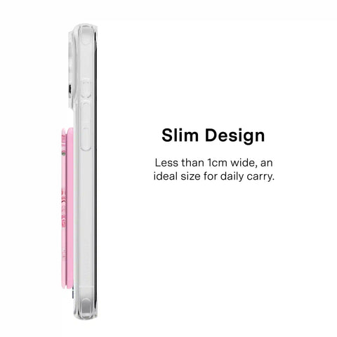 Baby Pink Roses MagSafe Wallet