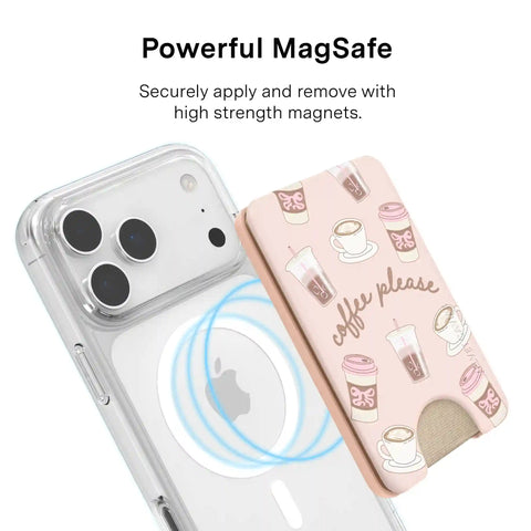 Coffee Please MagSafe Wallet