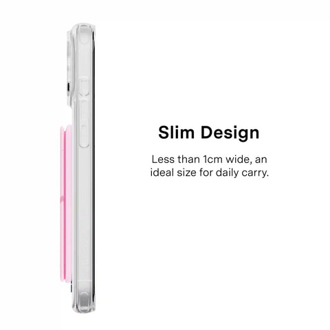 Ghosted Pink MagSafe Wallet