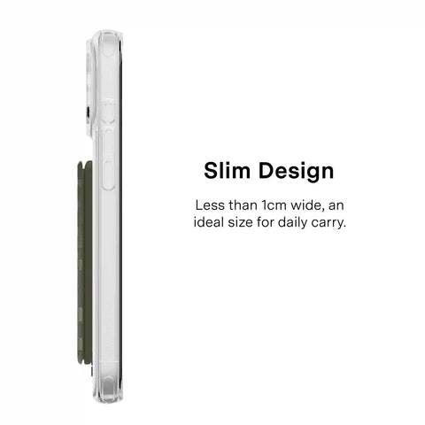 Olive Leopard MagSafe Wallet
