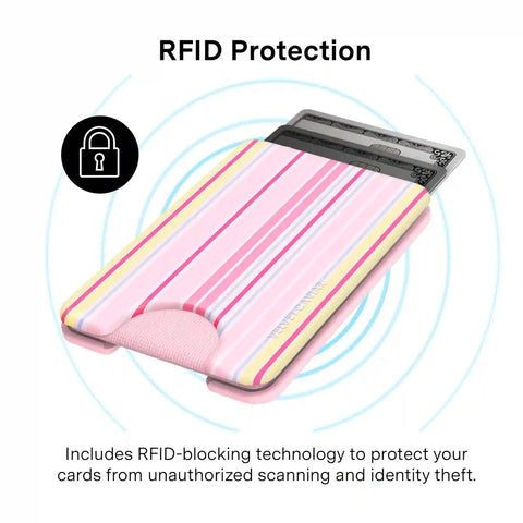Sunkissed Stripes Glitter MagSafe Wallet