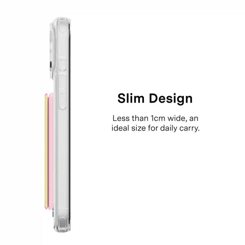 Sunkissed Stripes Glitter MagSafe Wallet