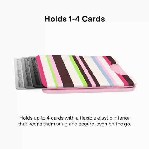 Sweet Treat Stripes MagSafe Wallet