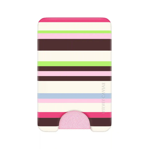 Sweet Treat Stripes MagSafe Wallet