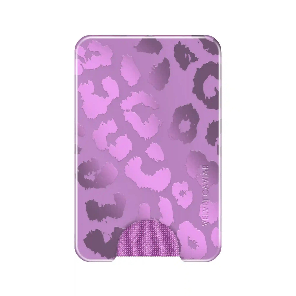 Amethyst Leopard MagSafe Wallet