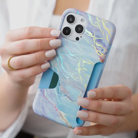 Holo Moonstone iPhone Wallet Case