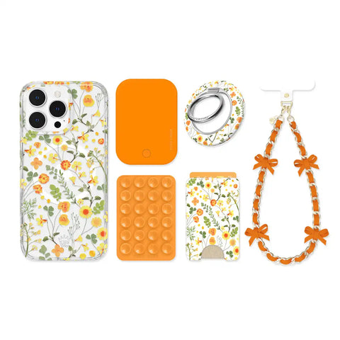Whimsical Floral iPhone Bundle Set
