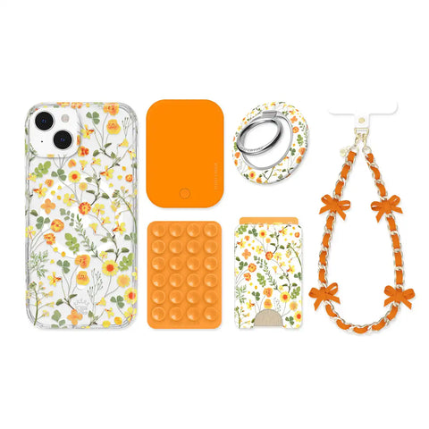 Whimsical Floral iPhone Bundle Set