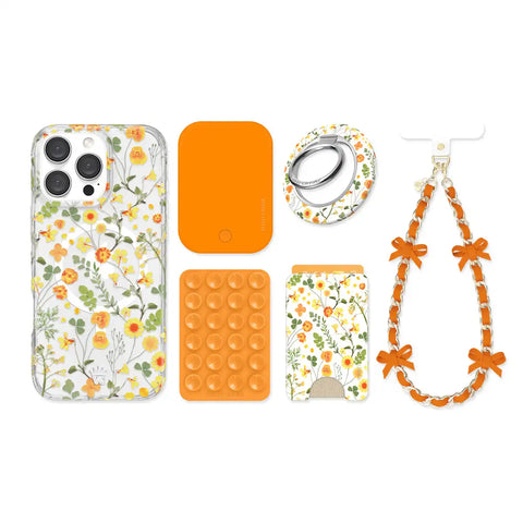Whimsical Floral iPhone Bundle Set