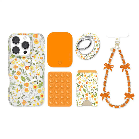 Whimsical Floral iPhone Bundle Set