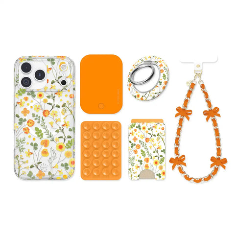 Whimsical Floral iPhone Bundle Set
