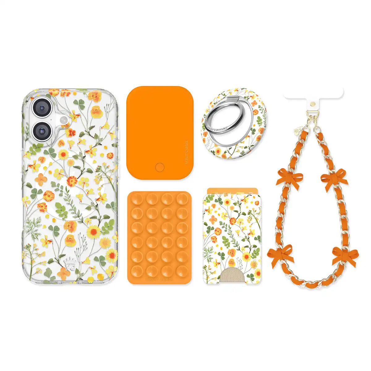 Whimsical Floral iPhone Bundle Set
