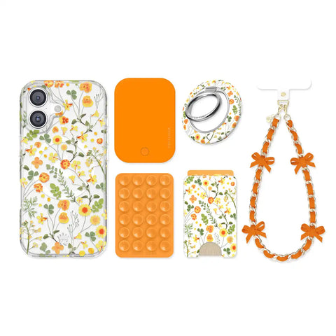 Whimsical Floral iPhone Bundle Set