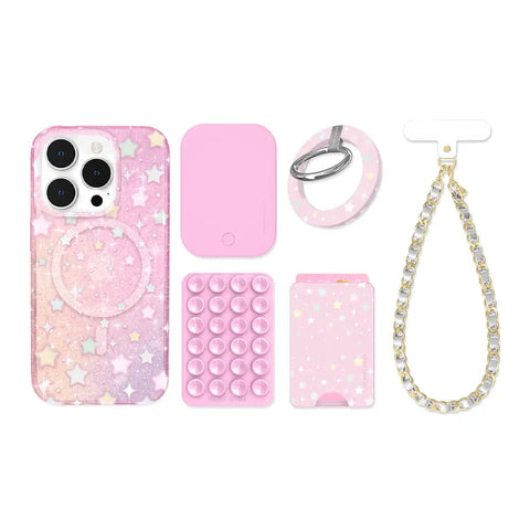 Falling Star Glitter iPhone Bundle Set