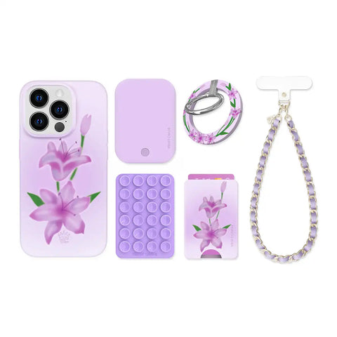 Love Spell Lily Floral iPhone Bundle Set