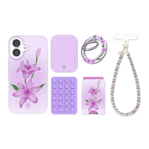 Love Spell Lily Floral iPhone Bundle Set