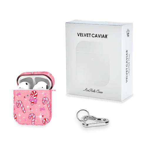 Pink Peppermint Princess AirPod Case