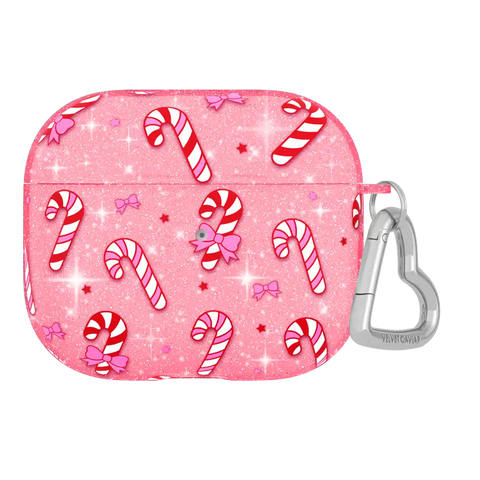 Pink Peppermint Princess AirPod Case