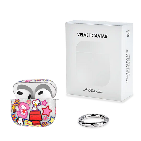 Snoopy Patchwork Glitter AirPod Case