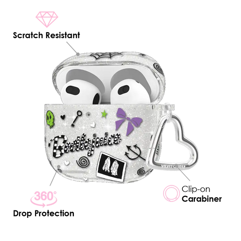 Beetlejuice Ghost with the Most AirPod Case