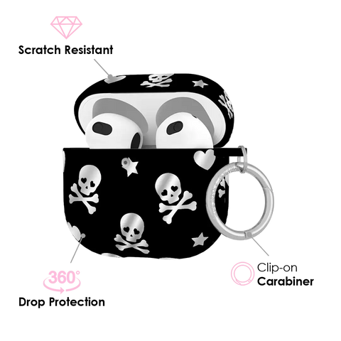 Chrome Skulls AirPod Case