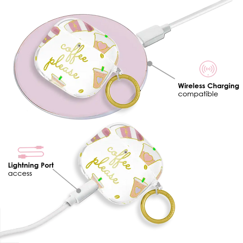 Coffee Airpods Case