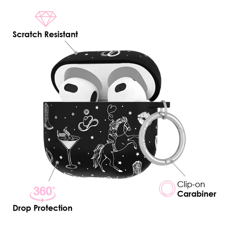 Disco Cowgirl AirPod Case