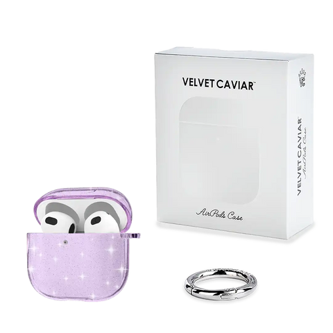 Lilac Stardust AirPod Case