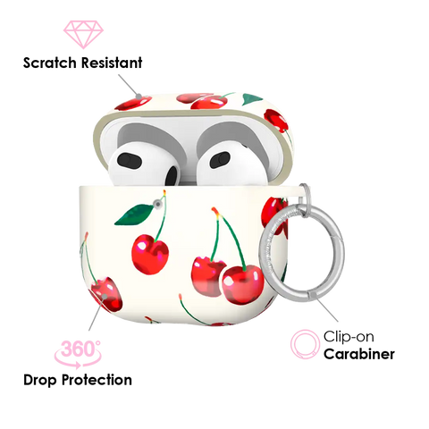 Mon Cheri Cherry AirPod Case