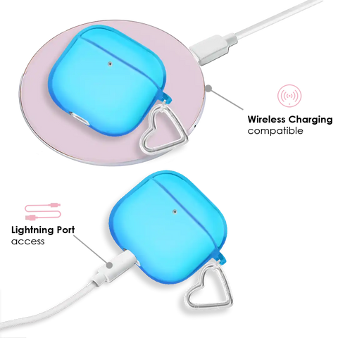 Neon Blue AirPod Case