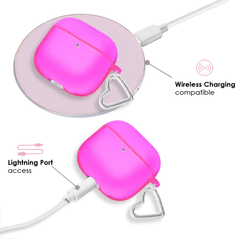 Neon Pink AirPod Case