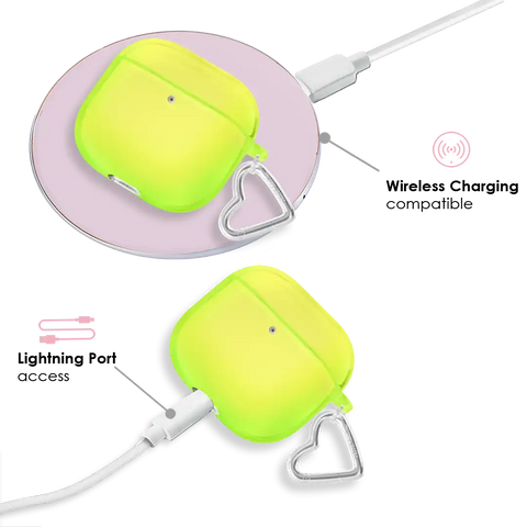 Neon Yellow AirPods Case