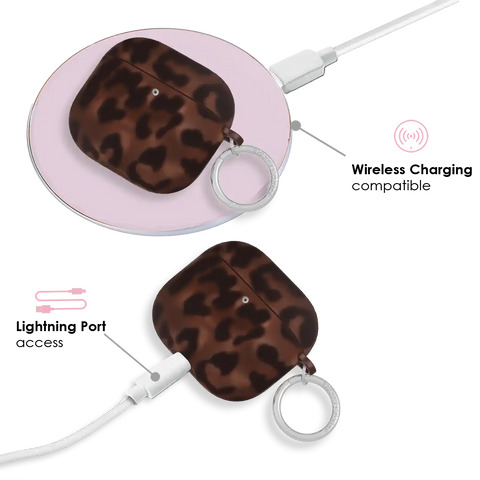It Girl Leopard AirPod Case