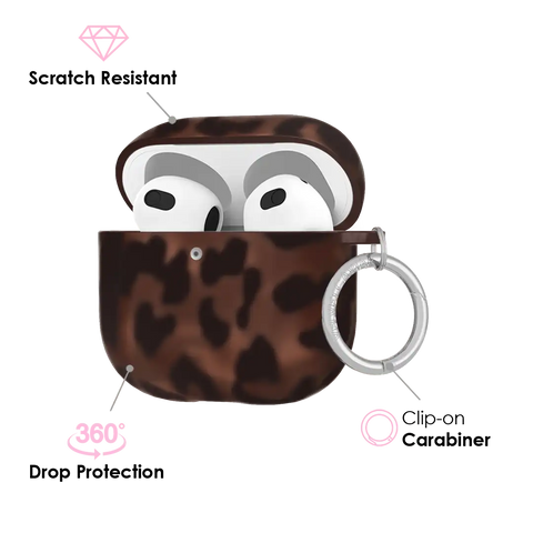 It Girl Leopard AirPod Case