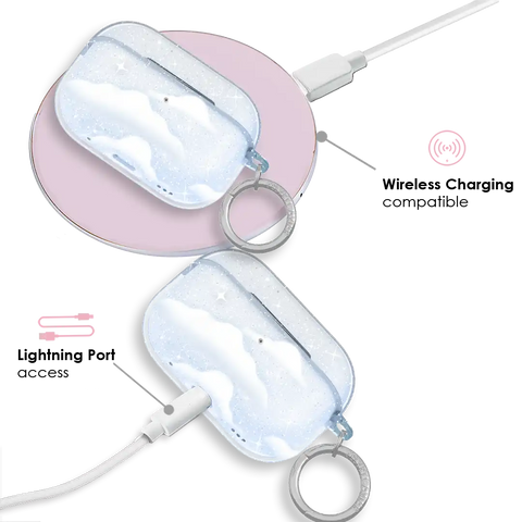 In the Clouds Stardust AirPod Case