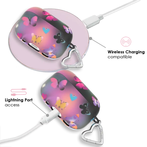 Aurora Butterfly AirPod Case